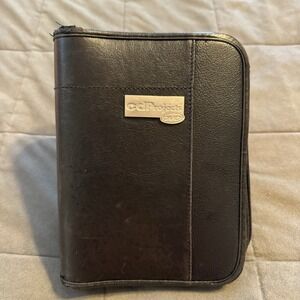 Vintage CD Projects Faux Leather CD DVD Media Binder 40 Disc Storage